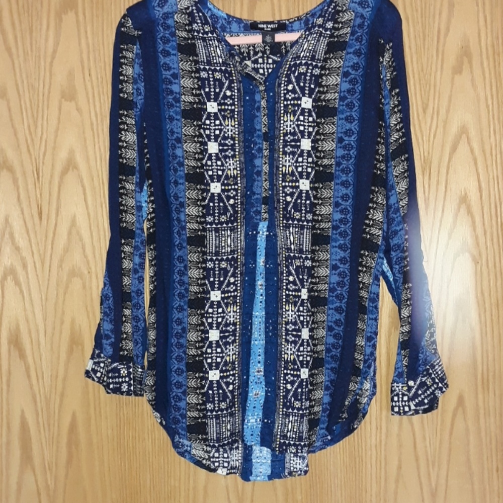 Long sleeve blouse